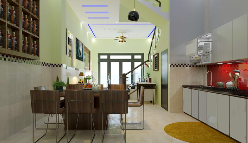 mẫu nhà hiện đại,nhà phố 3 tầng,mẫu nhà phố 3 tầng